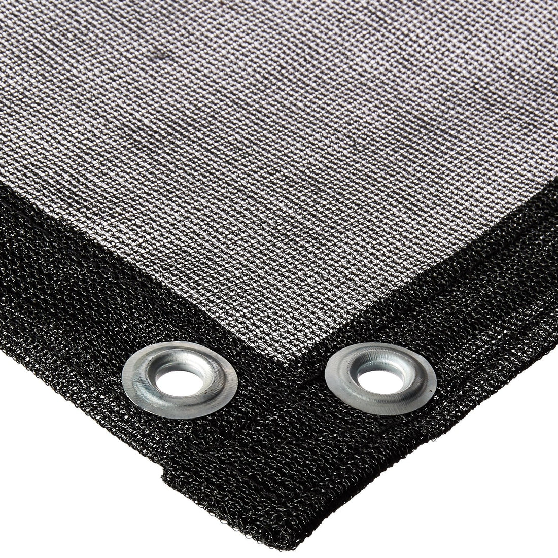 MidWest black mesh sunscreen top cover for 48x48 inch dog exercise pen blocking UV rays outdoors