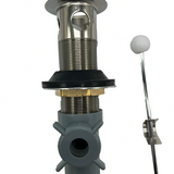 Delta RP38958SS pop-up drain assembly in brushed stainless steel finish for bathroom sink replacement - view 3