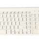 TopMate KM9000 Wireless Silent Keyboard & Mouse Combo – White