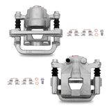 MOSTPLUS silver aluminum rear brake caliper pair 19B2780 and 19B2781 for Nissan Altima and Maxima replacement