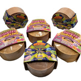 Squeezy Dumpling 6-Pack — 3 Scented + 3 Glow in the Dark, Super Squishy Stress Relief Toy