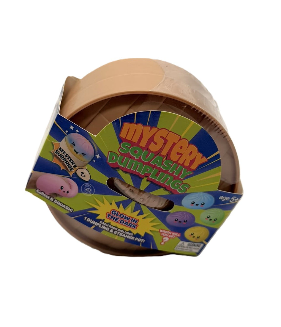 Glow in the Dark Squeezy Dumpling — Super Squishy Stress Relief Toy