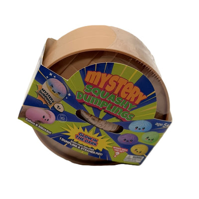 Glow in the Dark Squeezy Dumpling — Super Squishy Stress Relief Toy
