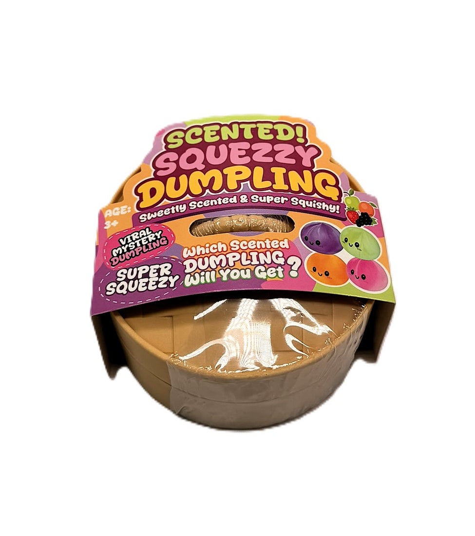 Viral Scented Squeezy Dumpling 3 Pack — Super Squishy Stress Relief Toy — 4 Different Scents!
