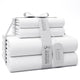 Supreme Elegance 600 Thread Count Full Sheet Set – Arctic White Sateen 4PC