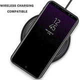 Luhuanx slim polycarbonate phone case with red frame and clear back panel for Samsung Galaxy A52 and A52 5G - view 3