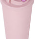 KRRFDP 29 oz Pink Insulated Tumbler with Handle, Straw & Leak-Proof Lid